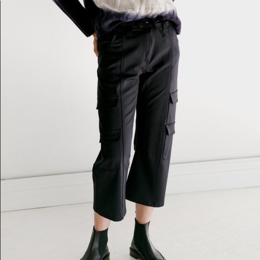 Hache Navy Blue Cargo pants